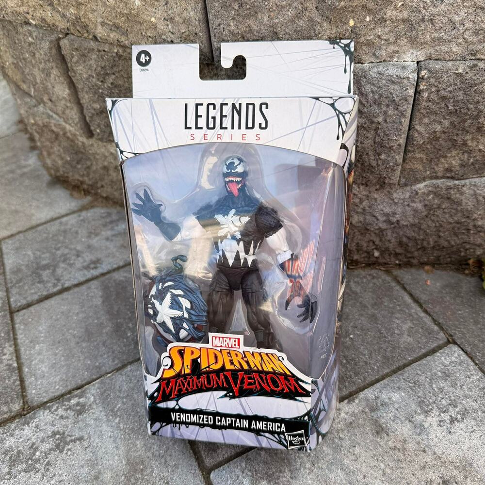 Marvel Legends Venomized Captain America Maximum Venom 6" Action Figure Sealed